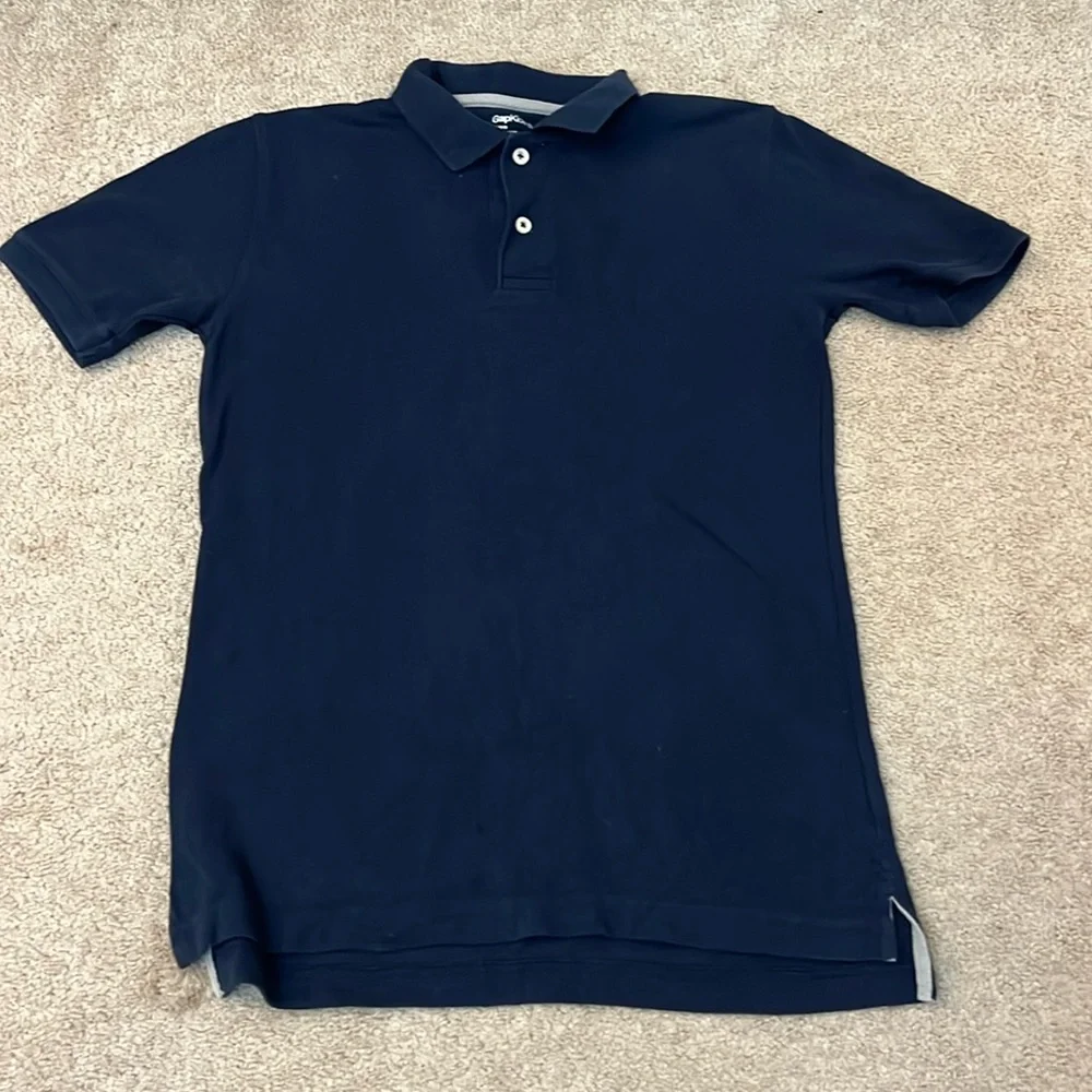 Gap Kids Uniform Polo Shirt in Navy Indigo Size XL 12